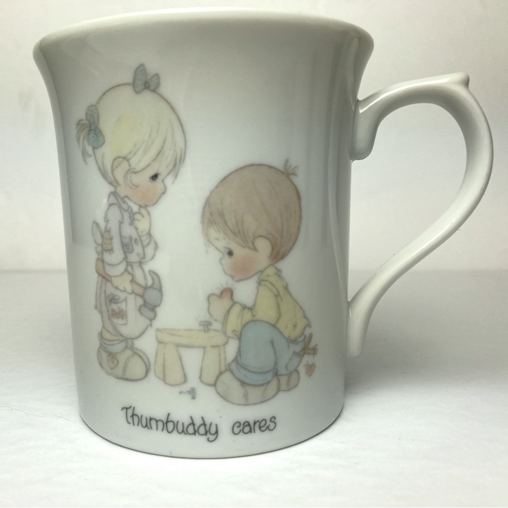 precious moments coffee cup mug 1984